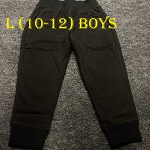 Athletic Works Boys Fleece Pants Black